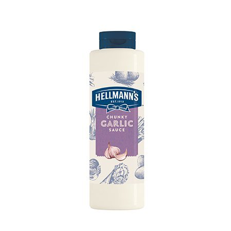 HELLMANN'S Omáčka česneková 32 % 860g