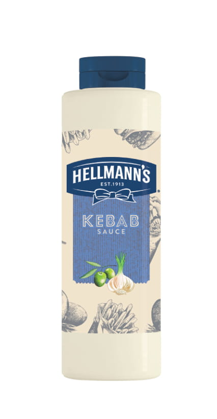 HELLMANN'S Omáčka Kebab 842 g