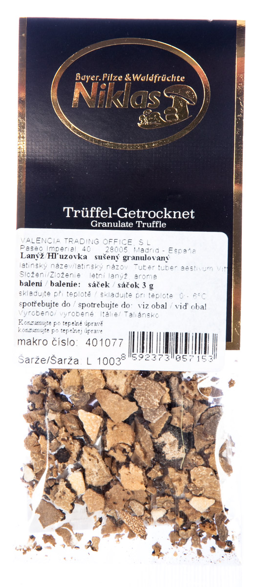 Lanýž sušený granule 3 g sáček