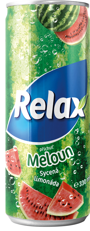 Relax Meloun nápoj 12 x 330 ml plech
