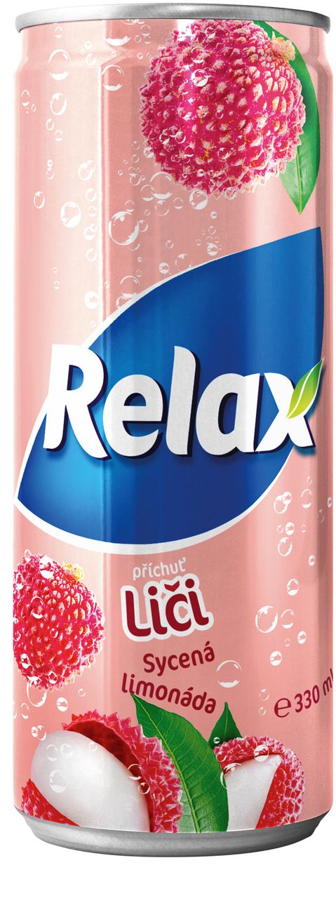 Relax Liči 12 x 330 ml plech