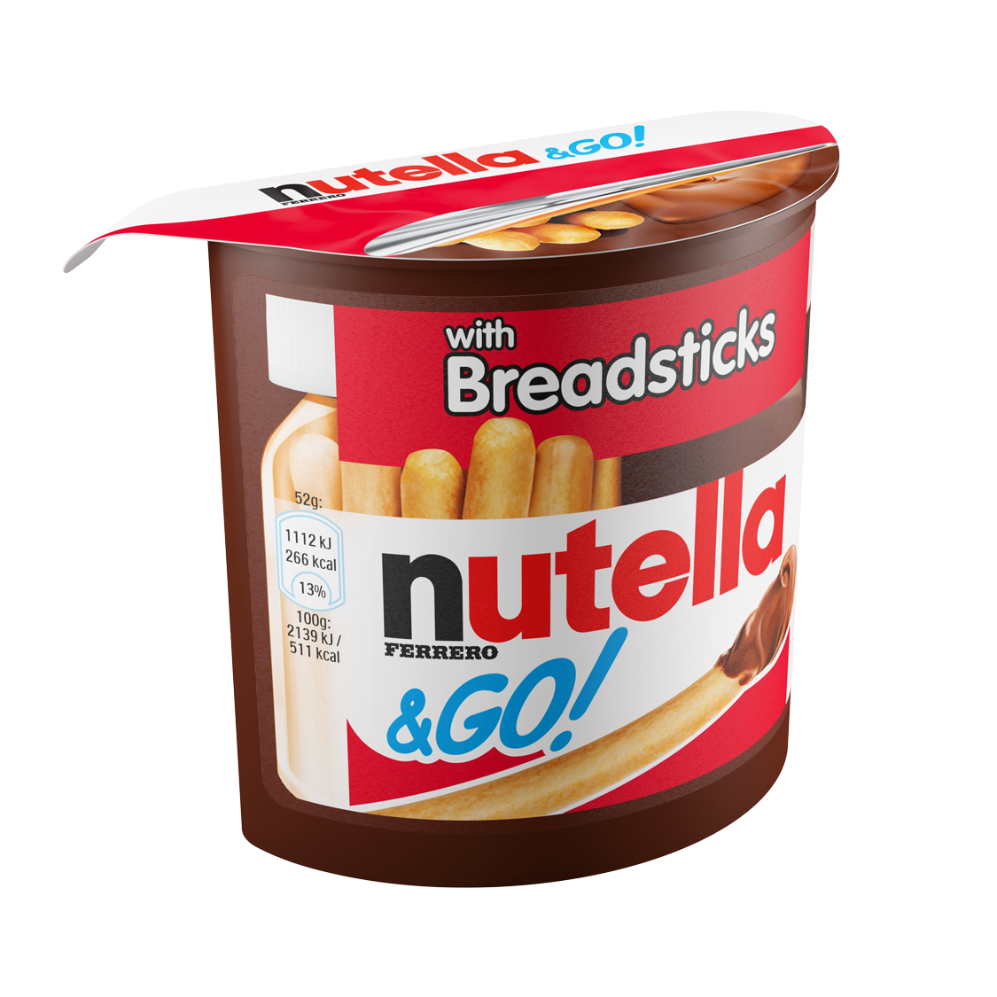nutella &GO! Breadsticks Pomazánka s tyčinkami 52 g