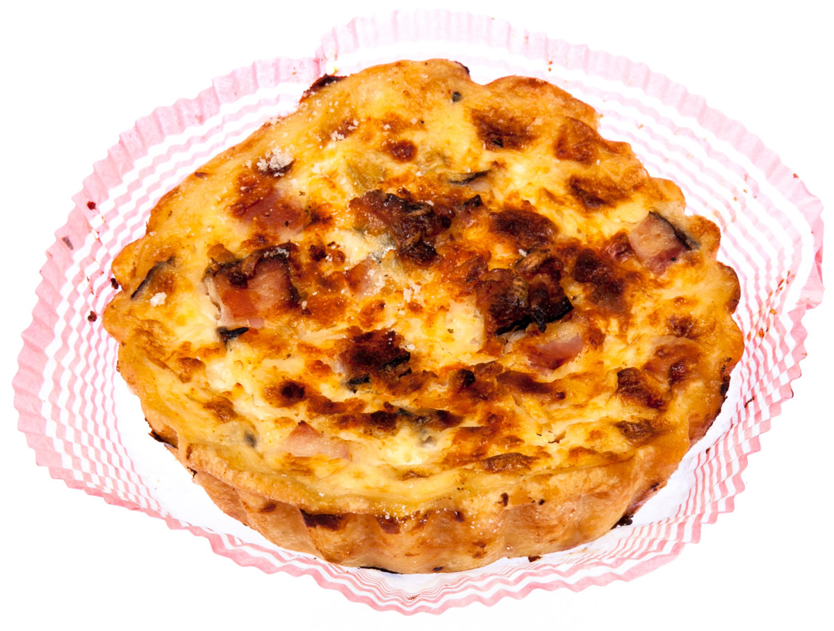 MUFFIN CONCEPT Quiche slanina/cibule/sýr nebalený 90 g