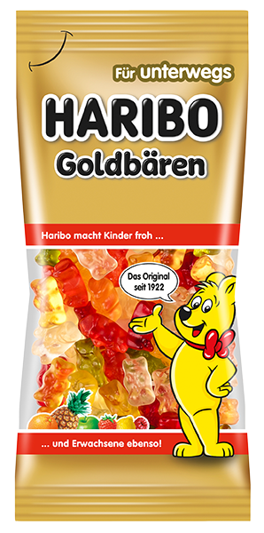 Haribo Goldbären Mini želé 14 x 75 g
