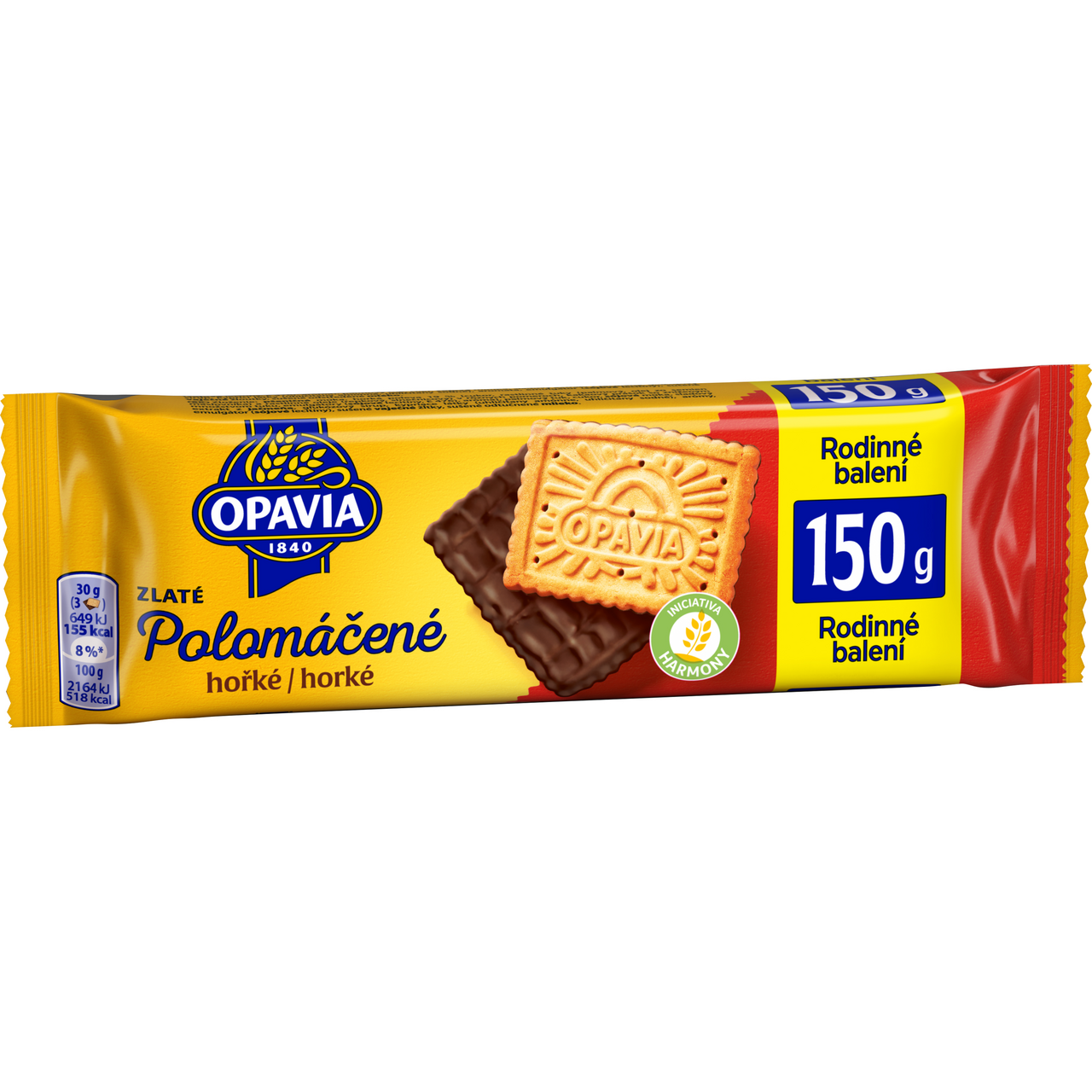 OPAVIA Polomáčené hořké 32 x 150 g