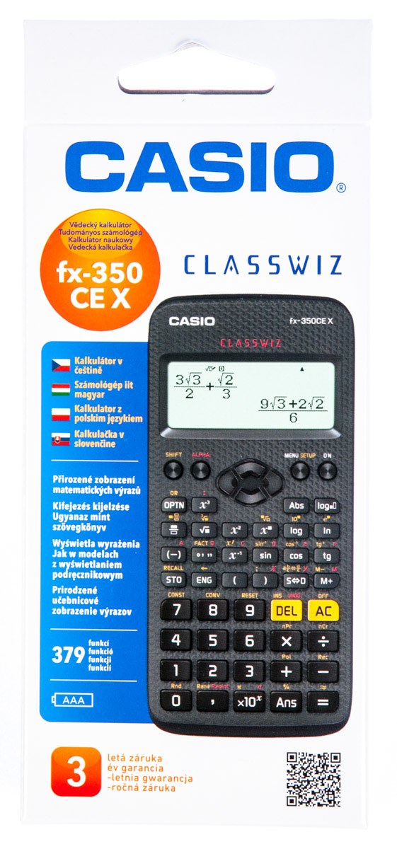 CASIO Kalkulačka FX 350 CE X 1 ks