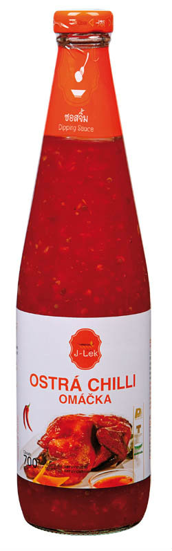 J-LEK Omáčka chilli ostrá 700 ml