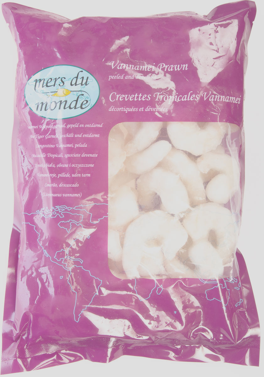 Krevety VN loupané bez střívka 26/30 mraž. 800 g