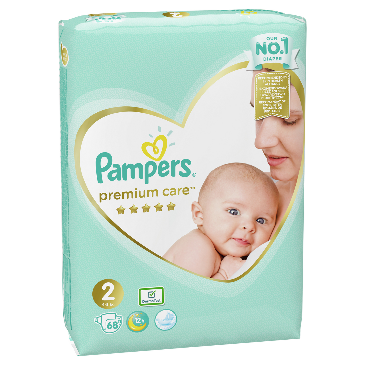 Pampers Premium Value New baby S2 pleny 68 ks