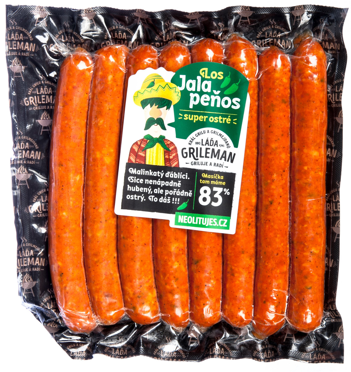 Láďa Grileman Los Jalapeňos chlaz. 340 g