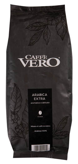 Caffe Vero Arabica Extra Káva zrnková 1 kg
