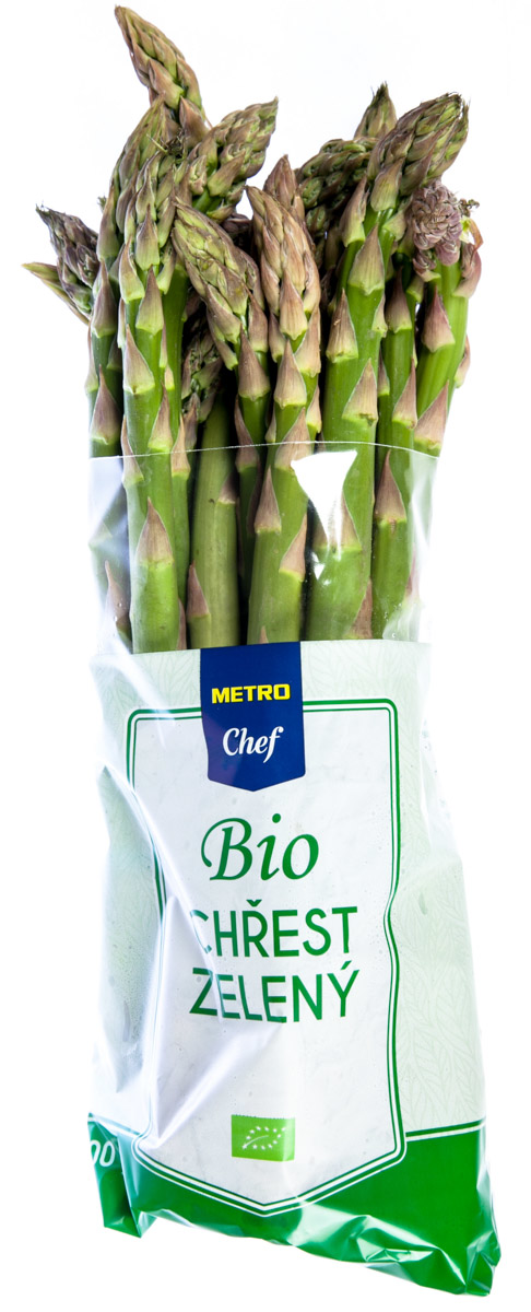 METRO Chef Bio Chřest zelený BIO 8+ SK čerstvý 8 x 500 g