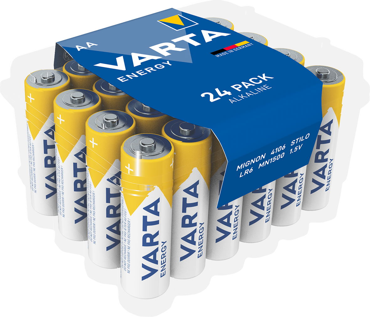 VARTA Baterie Energy AA Mignon LR6 tužkové 24 ks