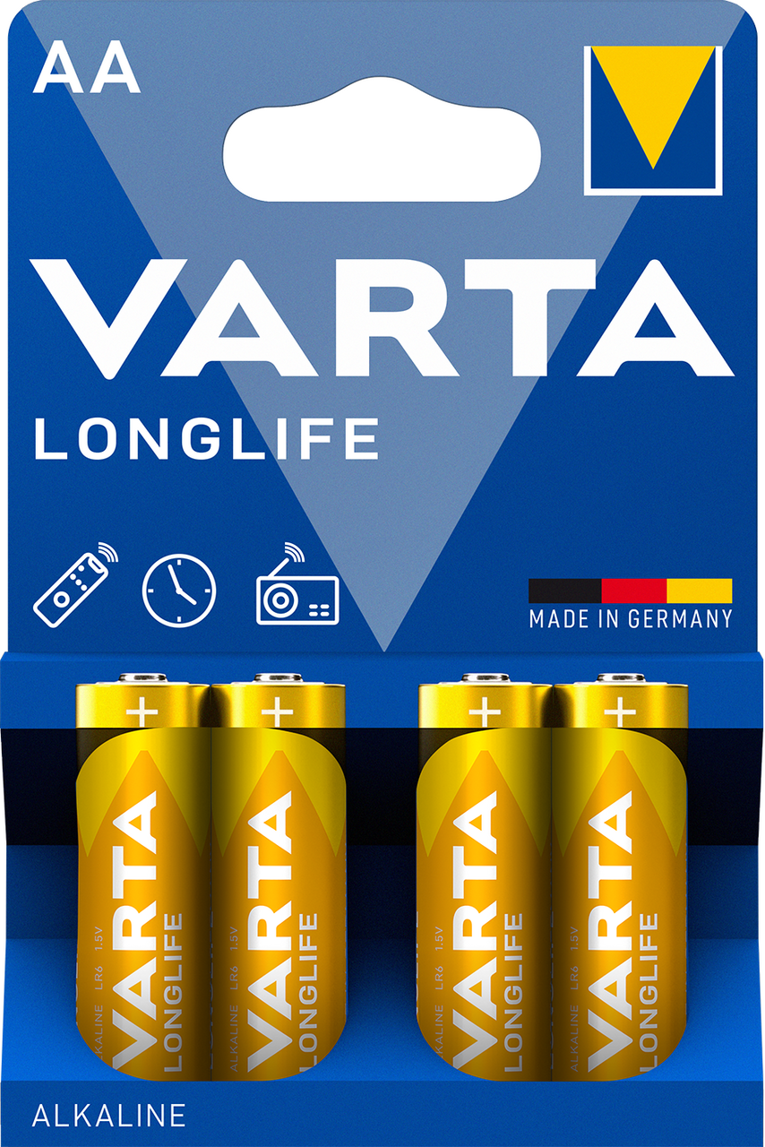 VARTA Baterie AA Mignon LR6 tužkové 4 ks