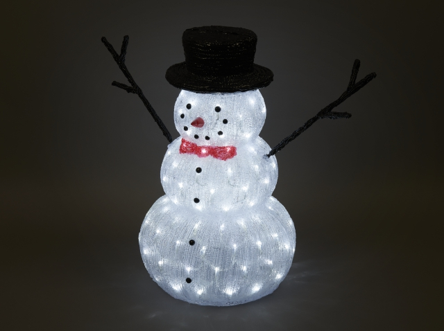Tarrington House Sněhulák dekorace 120LED 60 cm 1 ks