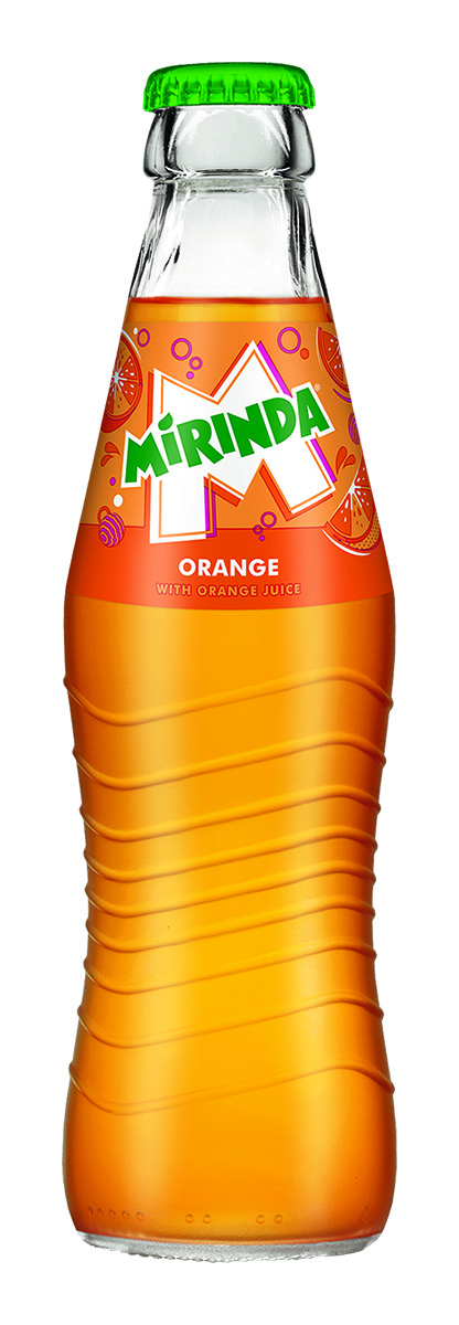 MIRINDA Orange 24 x 250 ml vratná láhev