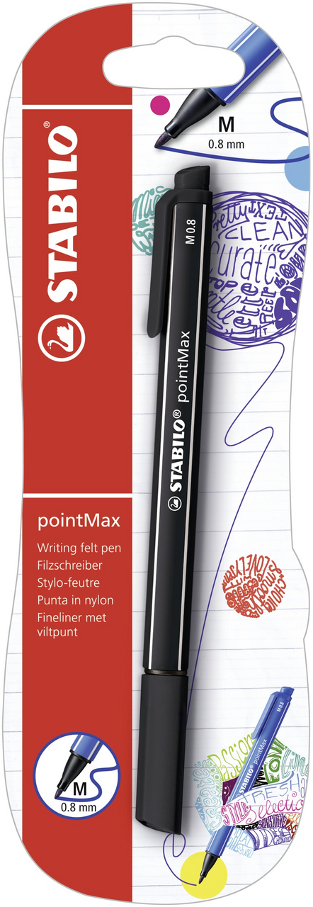STABILO PointMax černá 1 ks