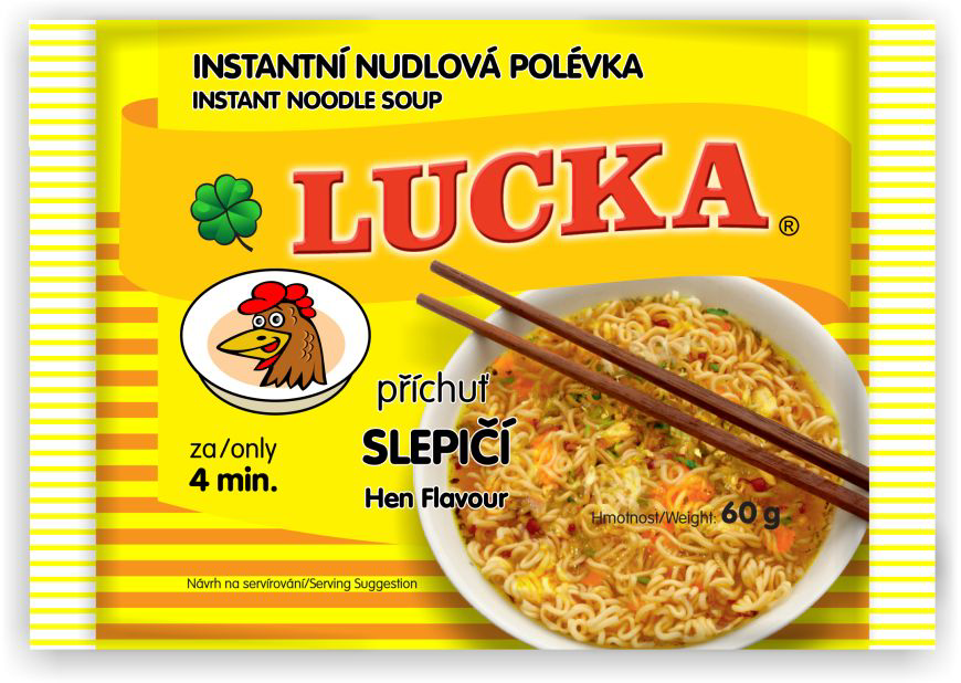 LUCKA Polévka instantní nudlová slepičí 1x60g
