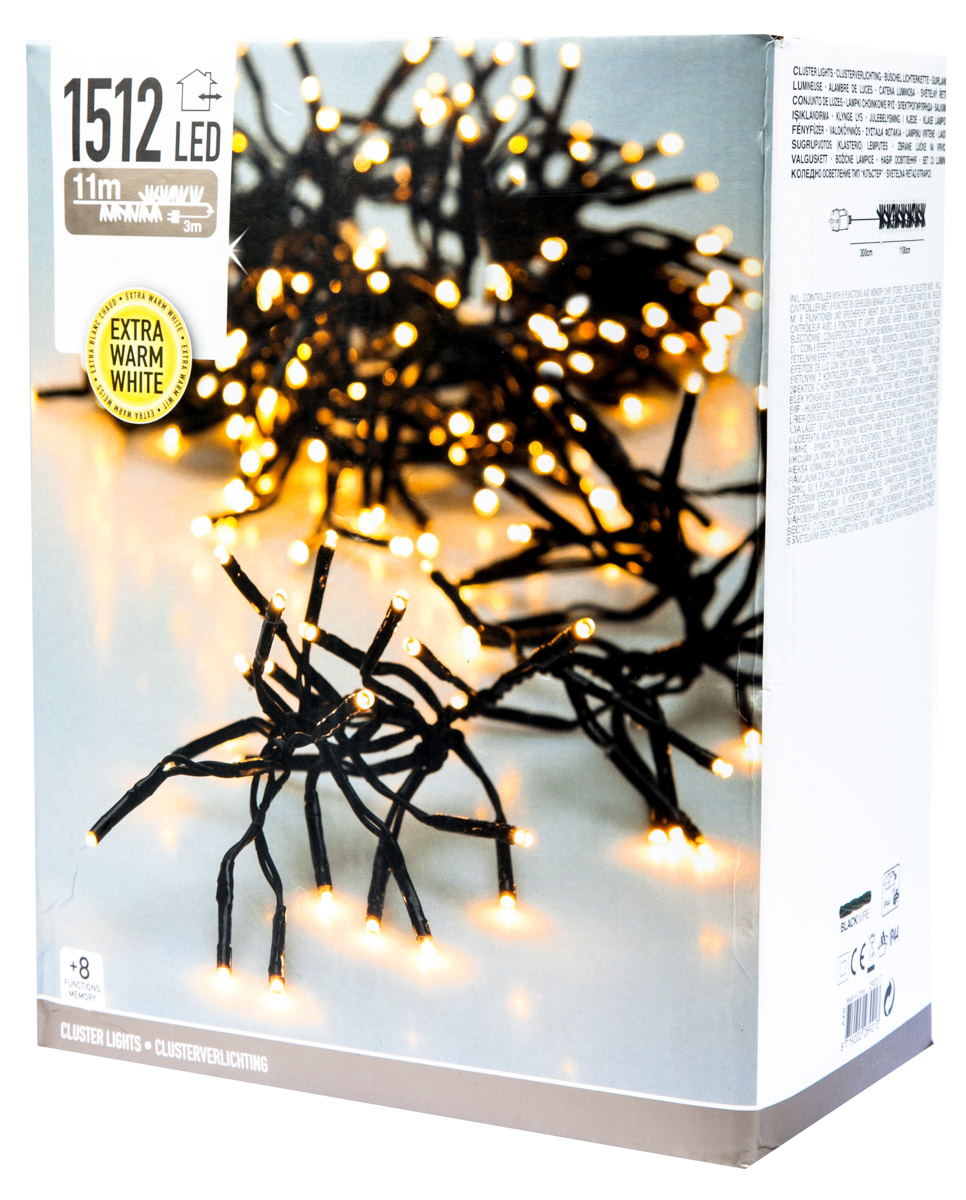 Řetěz světelný LED 1512 žlutá 1 ks