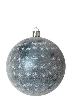 Koule plastová 8cm modrá 1 ks