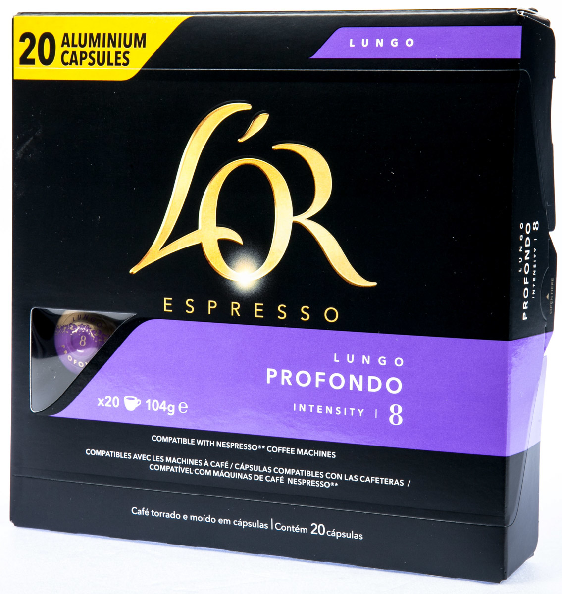 L'OR Espresso Profondo Kapsle kávové 20 x 5,2 g