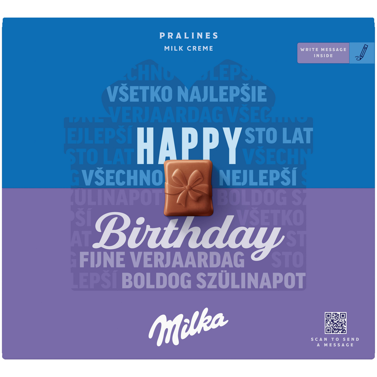 Milka Dezert Pralinky Milk Cream 