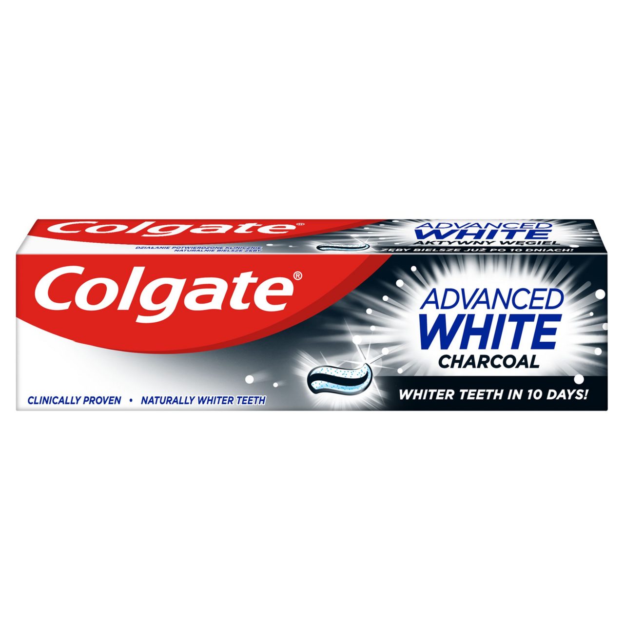 Colgate Zubní pasta Advanced Whitening Charcoal 75ml