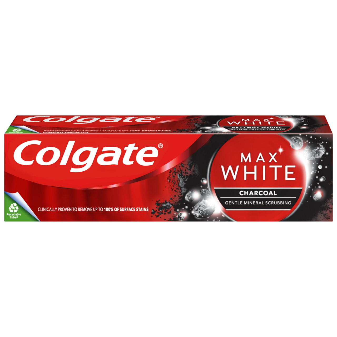 Colgate Zubní pasta Max Whitening Charcoal 75ml