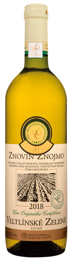 ZNOVÍN ZNOJMO Veltlínské zelené VOC 750 ml