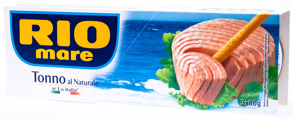 RIO mare Tuňák ve vlastní šťávě 3 x 80 g