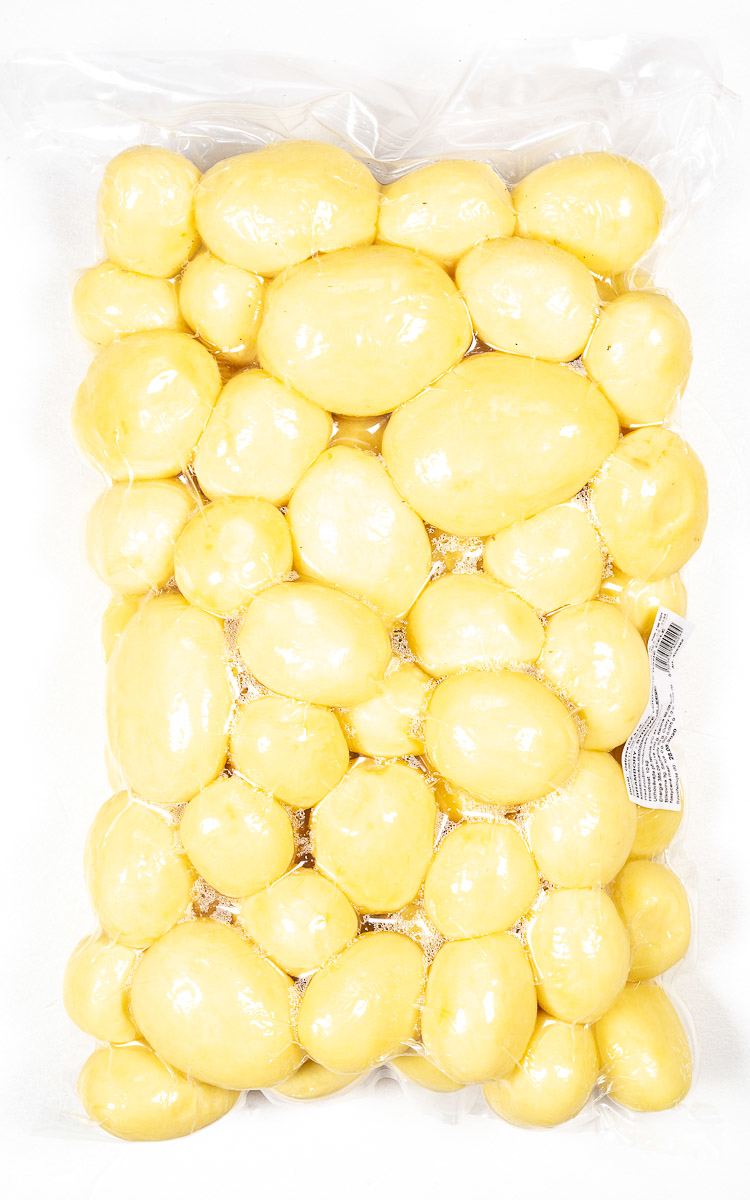 Brambory loupané syrové celé CZ chlaz. 10 kg