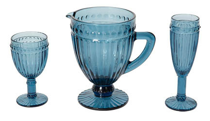 Džbán modrý 1 l 1 ks