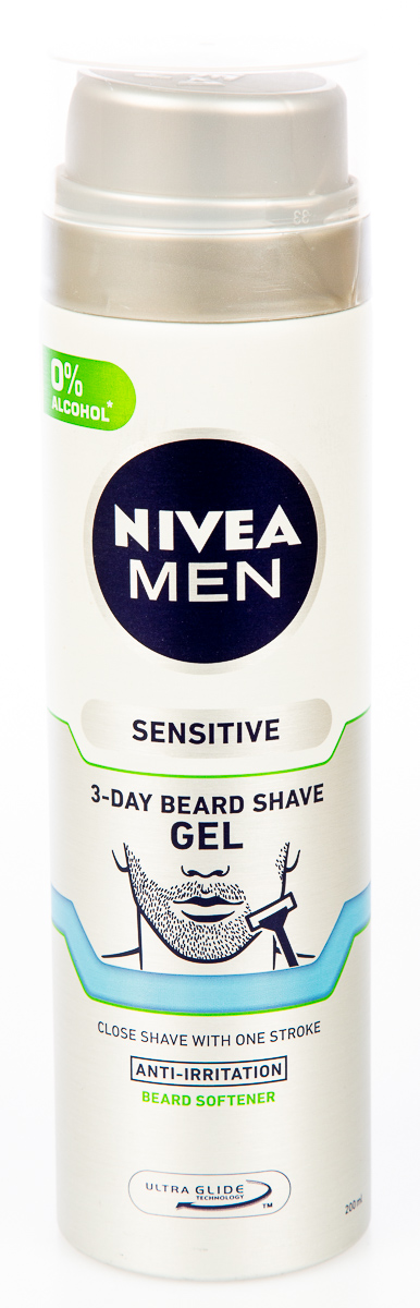 NIVEA Men Sensitive gel na holení 200 ml
