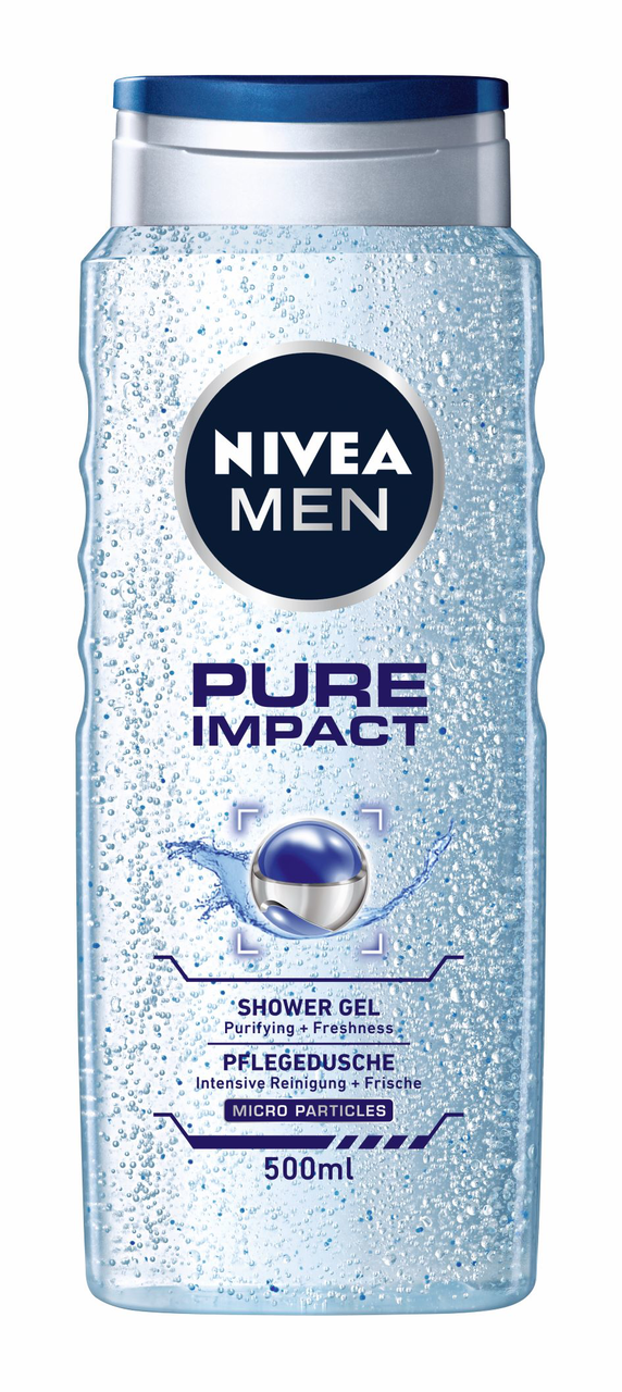 NIVEA Men Pure Impact Sprchový gel 500 ml