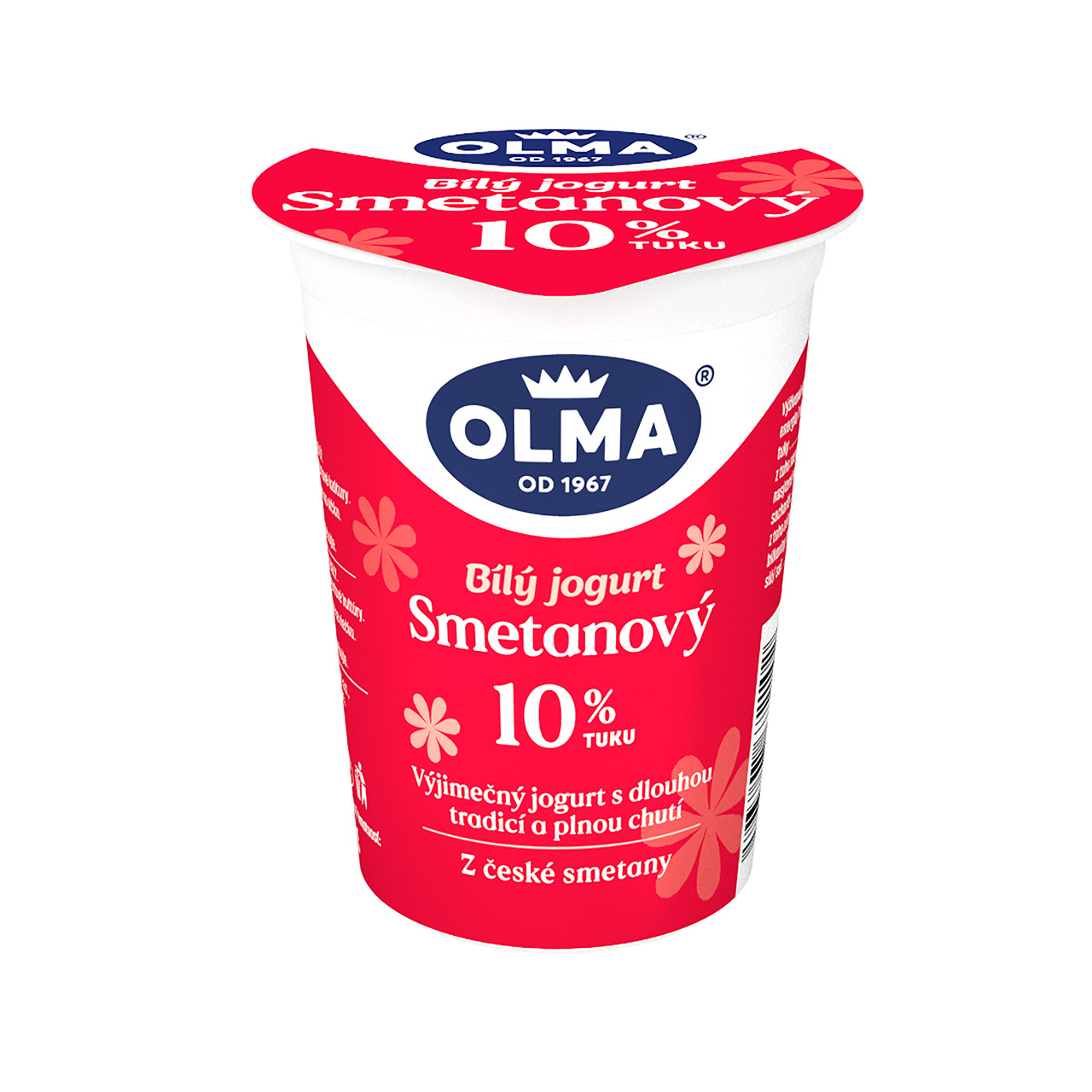OLMA Jogurt smetanový bílý chlaz. 10 x 150 g