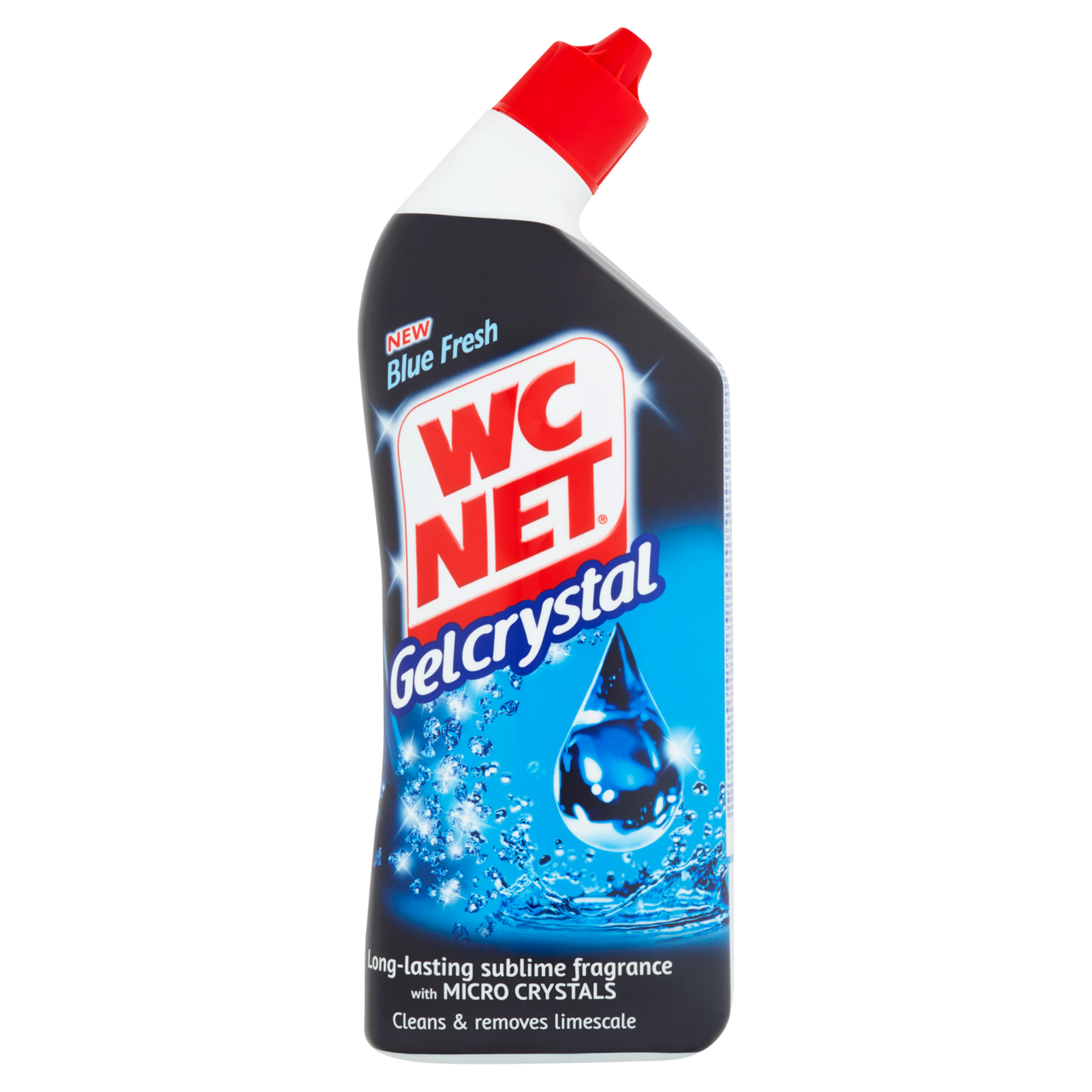 WC NET Gel Crystal Blue Fresh WC čistič 750 ml