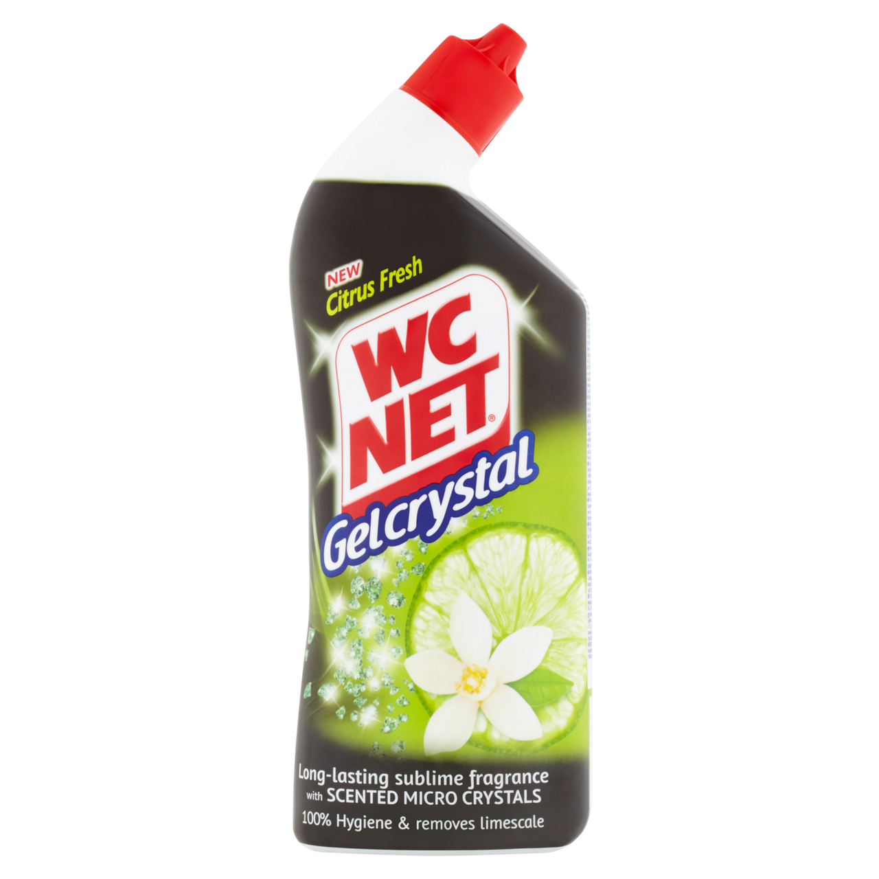 WC NET Gel Crystal Citrus Fresh WC čistič 750 ml