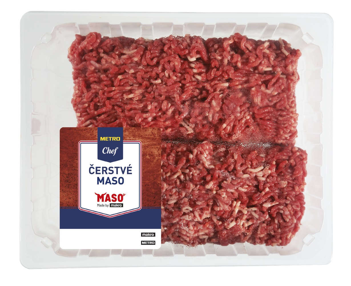 METRO Chef Hovězí sekané maso - Chuck Roll ochranná atmos. chlaz. cca 2 kg