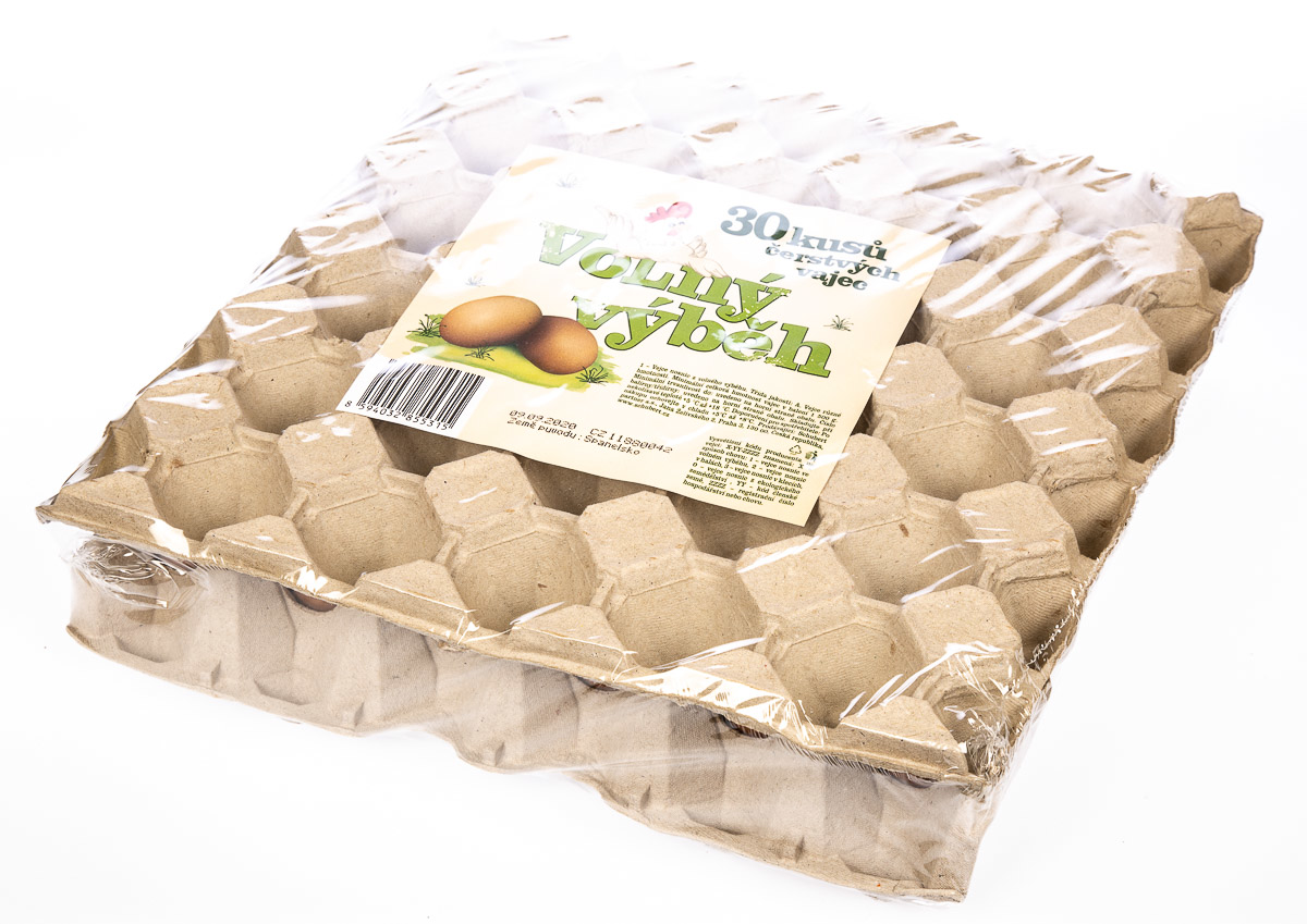 SCHUBERT Vejce z volného výběhu CZ chlaz. 30 ks