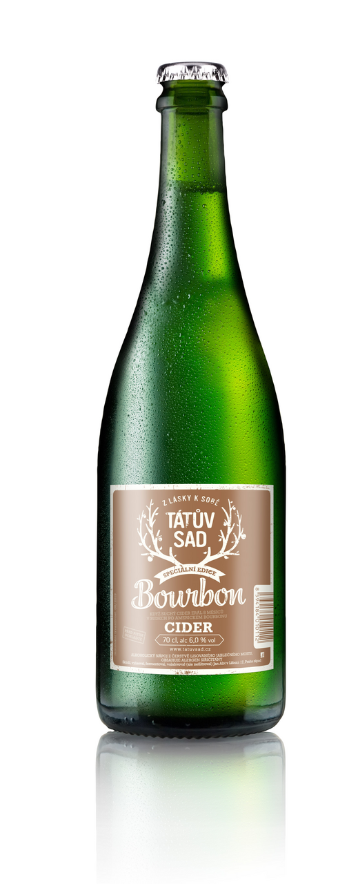 TÁTŮV SAD Cider Bourbon speciální edice 750 ml