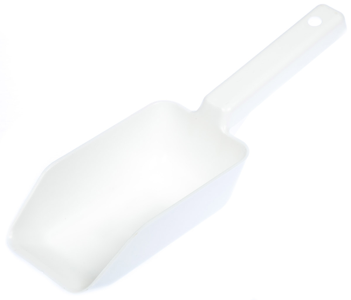 PLASTKON Lopatka na mouku plastová bílá 1 ks