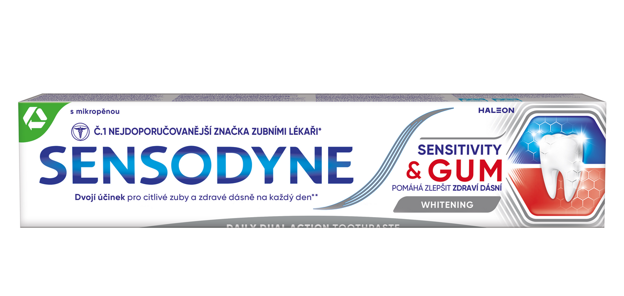 SENSODYNE Sensitivity & Gum Whitening zubní pasta 75 ml