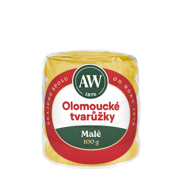 A.W. Olomoucké tvarůžky malé chlaz. 14 x 100 g