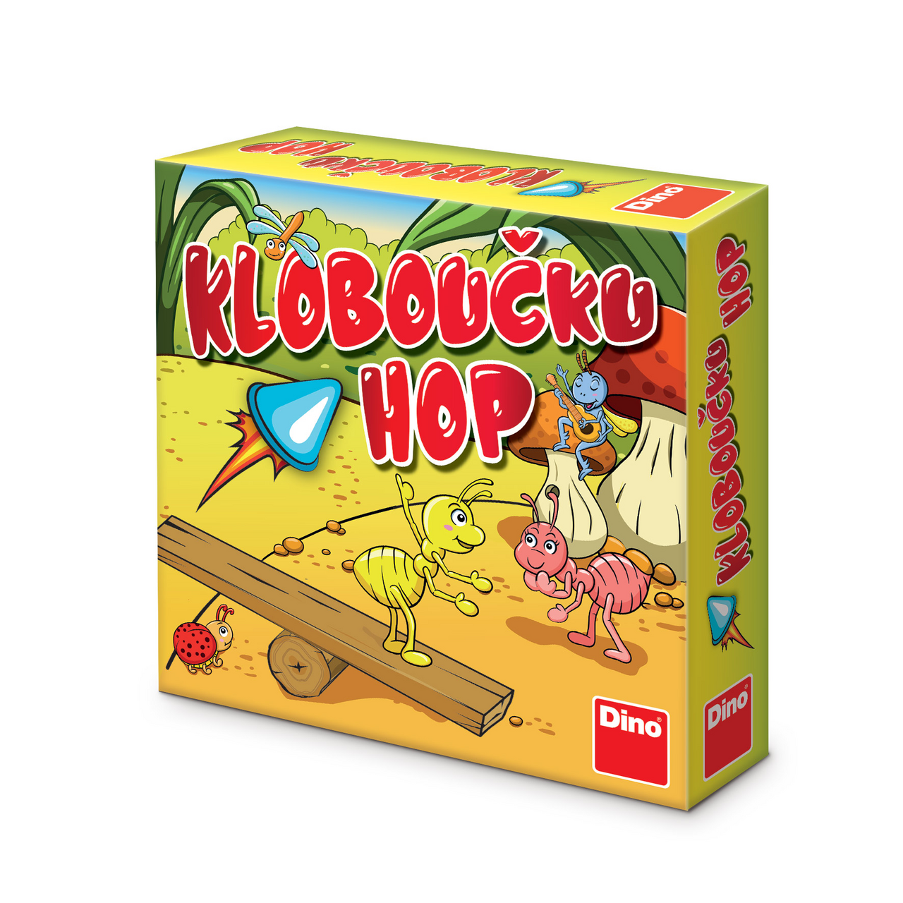 Dětská hra - Kloboučku hop!, Dino 1 ks