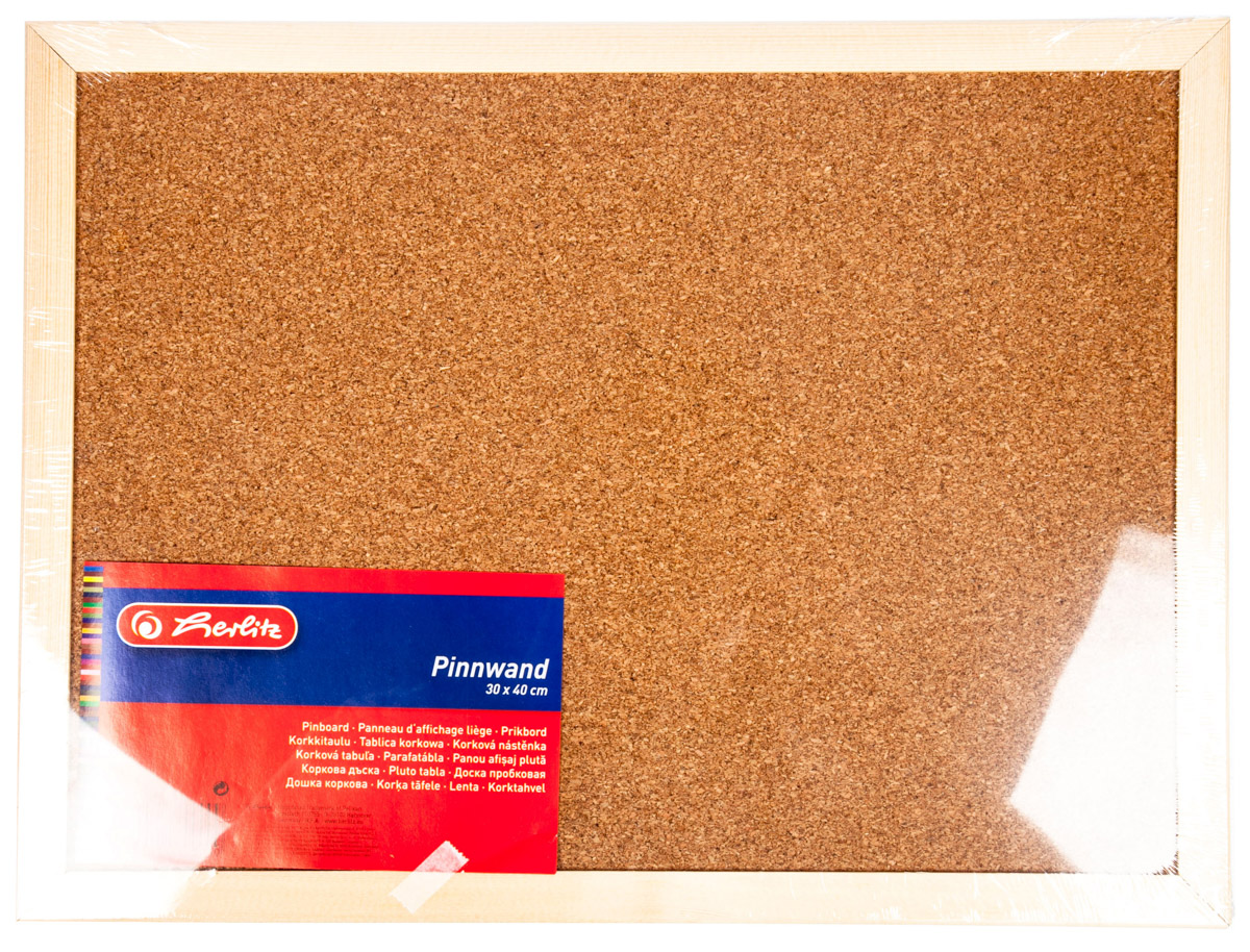 herlitz Nástěnka korková 40 x 30 cm 1 ks