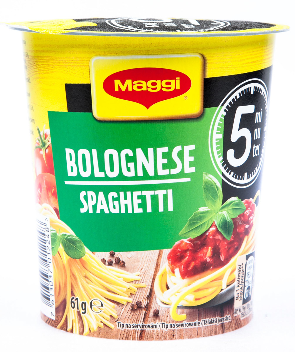 Maggi 5minut cup Boloňské špagety 61 g