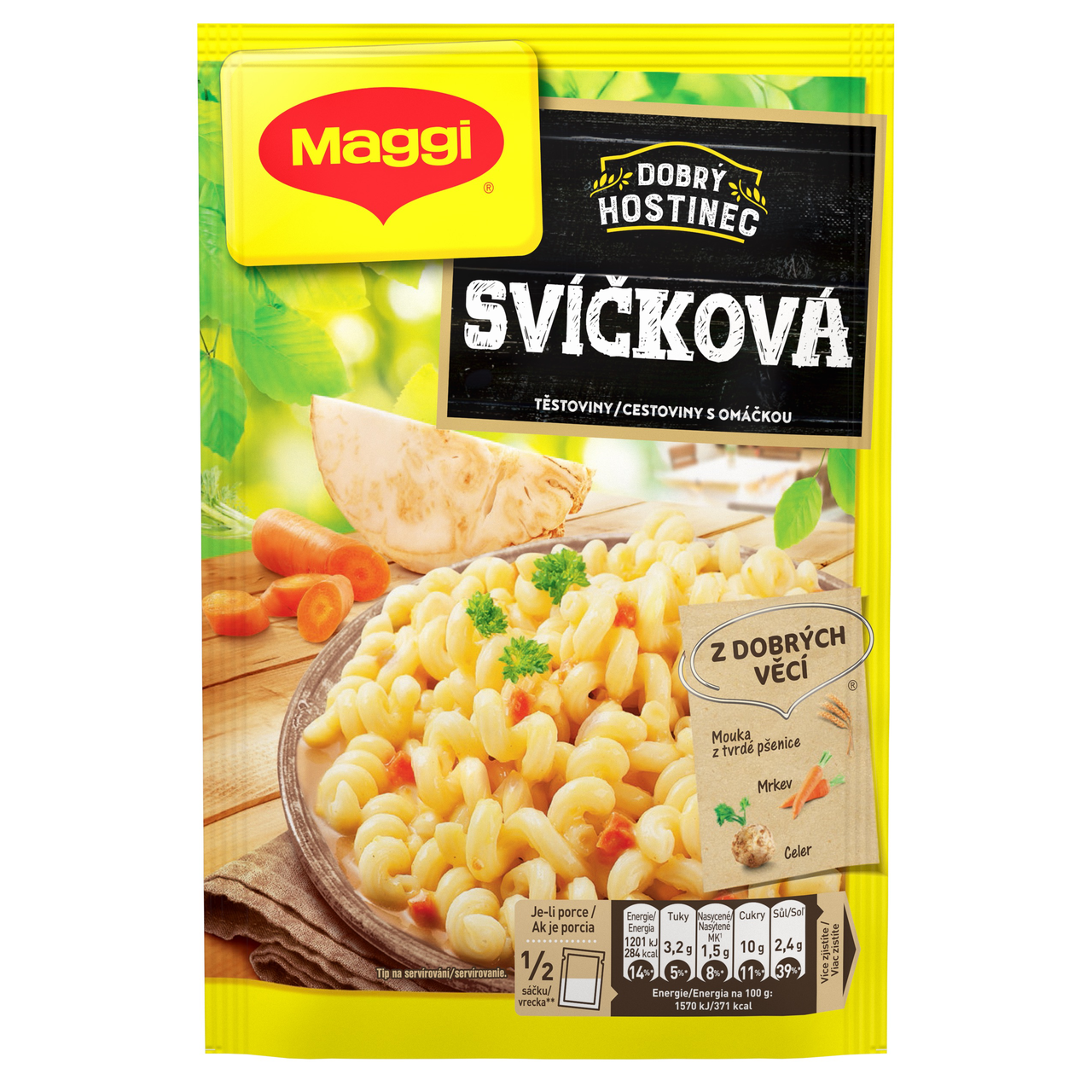 Maggi Dobrý Hostinec Svíčková Těstoviny s omáčkou 153 g