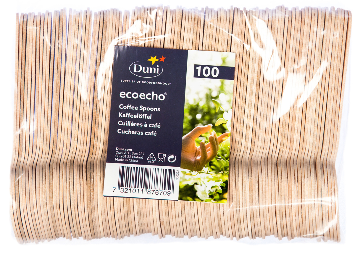 Duni Lžička 11 cm dřevěná 100 ks