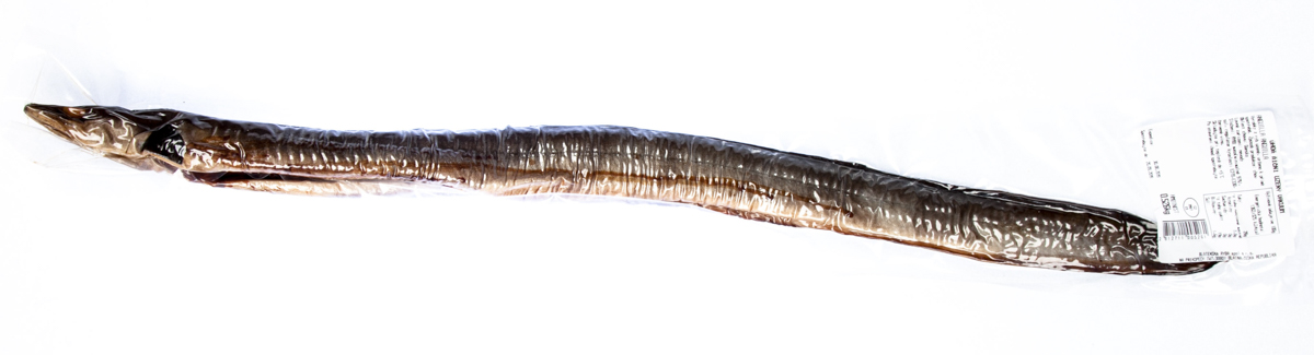 Úhoř uzený celý chlaz. váž. cca 500 g