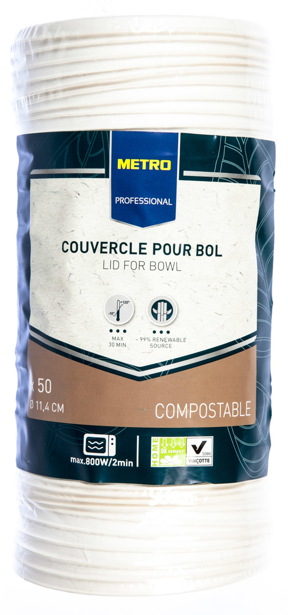 METRO PROFESSIONAL Víčko na misku 450 ml 50 ks